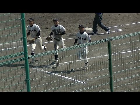 【高校野球】気合いのファインプレイにガッツポーズ！守備で魅せた八鹿・森本歩二塁手