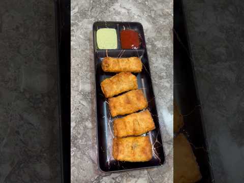 Samosa roll recipe...#shorts #youtubeshorts #shortvideo #viral