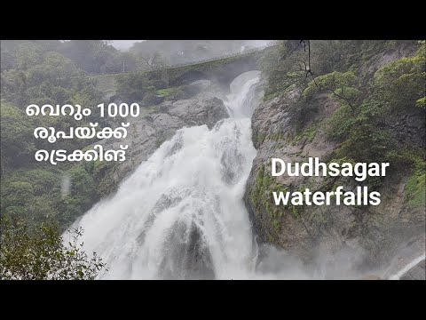 Dudhsagar waterfall | Dudhsagar Waterfall Trekking |How to reach Dudhsagar Waterfall | Waterfalls