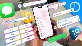 iOS 18 iMessage Just Got Way Better, Here’s How! | Every Single New Feature