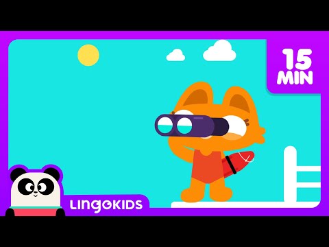 ABC TRAIN SONG 🚂 + More vehicle songs for kids | Lingokids