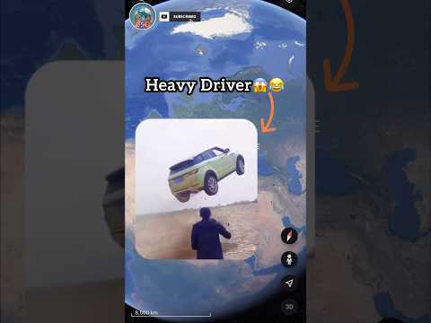 Heavy Driver Found On Google Earth😱 #shorts