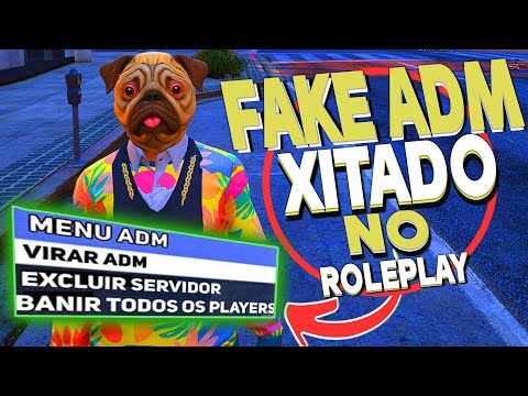 ADM ELOGIANDO AS NOVAS FUNÇÕES DO MOD MENU KKKK no GTA RP