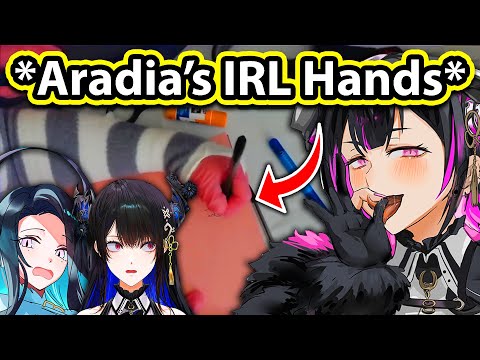 Chat Noticed Something About Nerissa Sister Aradia's IRL Hands 𝙗𝙪𝙩 𝙩𝙝𝙚𝙣... 【Hololive】