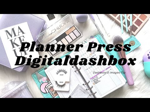 Planner Press | Digitaldash box subscription February 2020