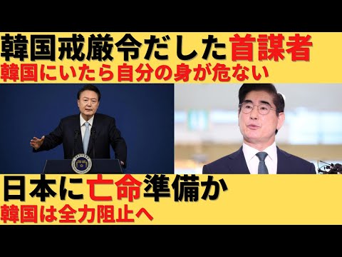 【ゆっくり解説】韓国で戒厳令を出した首謀者、日本に亡命か