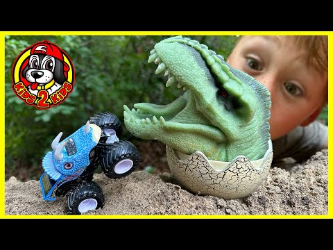 OUR FAVORITE DINOSAUR TOYS COMPILATION 🦕 Hot Wheels Racing + LEGOS + Monster Jam Trucks