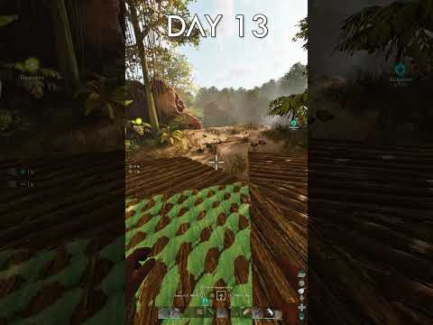 100 Days (Ark Shorts) - Day 13  #arksurvivalascended #100days #100ark