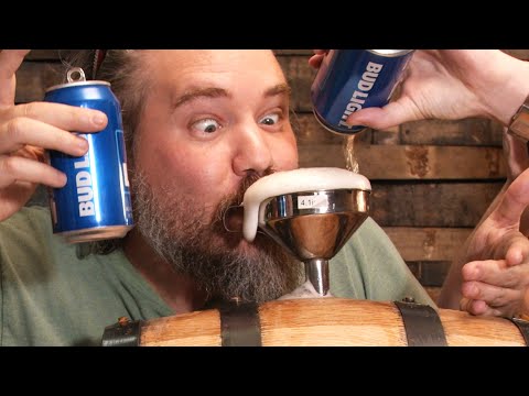 Don't put BUD LIGHT in a whiskey barrel...