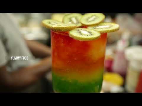 Rainbow Juice Refreshing Recipe ||  How To Make Rainbow Juice