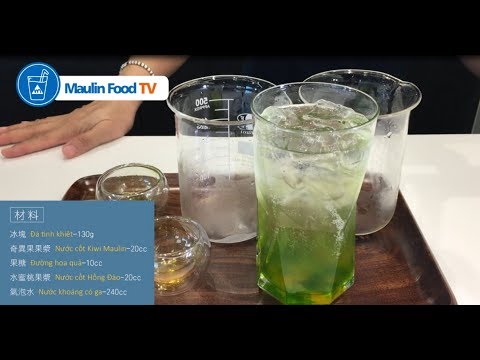 蜜桃奇異 - Soda Hồng Đào Kiwi -Siro Kiwi Maulin (kiwi syrup)