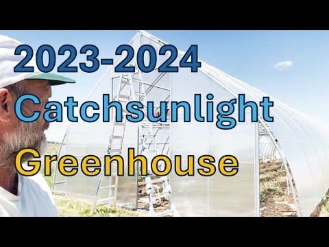 A Catchsunlight 2023 greenhouse design at a customer's location  ||  Beautiful Installation