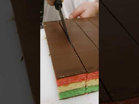 Ferrara makes 2,000 lbs of Rainbow Cookies… EVERY. DAY. #delish