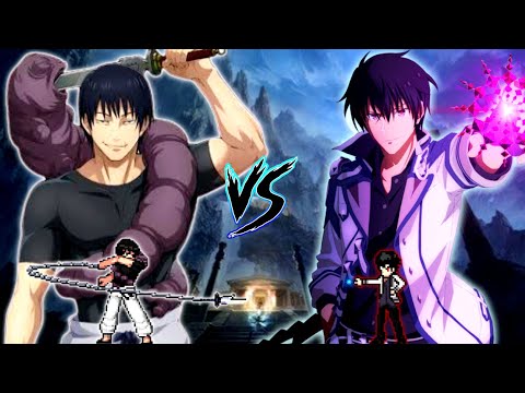 Toji Fushiguro V4 (Inseph) (New) VS Anos Voldigoad in Jump Force Mugen