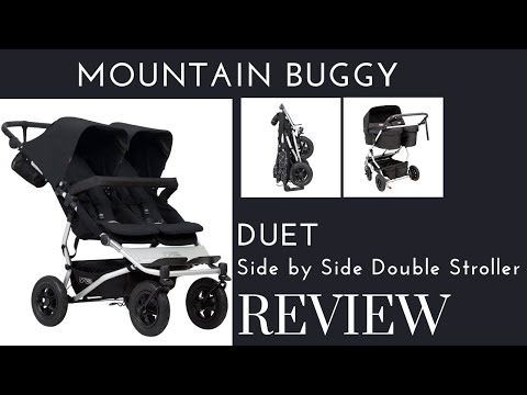 Mountain Buggy Duet: Double Stroller for Twins & Multi-Age Kids. Full Features & Review