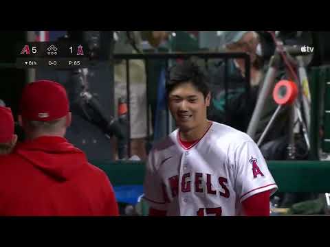 [実況和訳] 大谷翔平 特大 第30号ホームラン 飛距離150メートル 493 FEET!!! Shohei Ohtani is UNREAL!! ハイライト