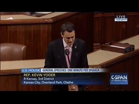 Rep. Yoder Addresses ISIS Attacks in Brussels on House Floor