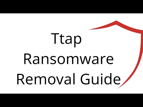 Ttap File Virus Ransomware [.Ttap ] Removal and Decrypt .Ttap Files