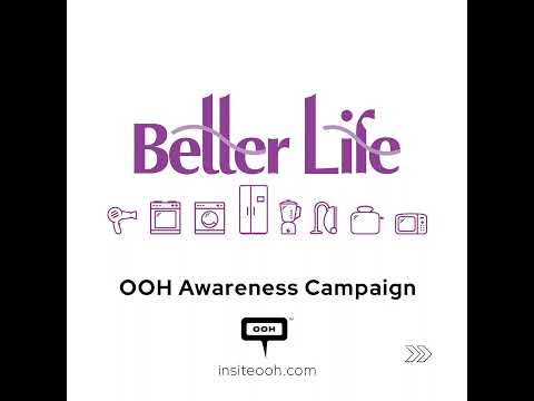 Save More. Pay Less. Live Better with Better Life DOOH Campaign in the UAE