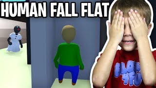 GRANNY AND BALDI PLAYING HIDE AND SEEK TAG in HUMAN FALL FLAT