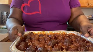 HOW TO COOK MEATBALLS WITH SWEET BABY RAY’S BBQ SAUCE