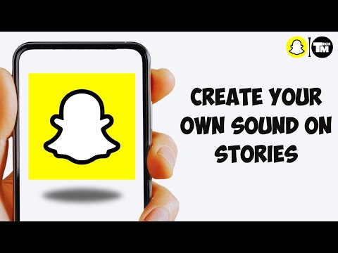 How to Create your Own Sound on Snapchat Stories!