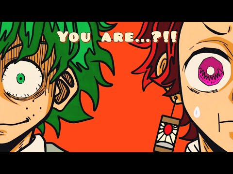 Deku & Tanjiro's new BEST FRIEND? #deku #tanjiro #fyp #animatic