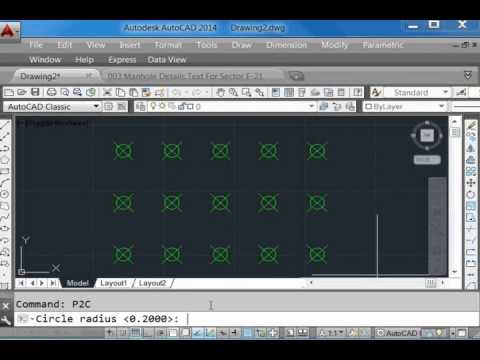 converts selected points to circle and circle to points I change