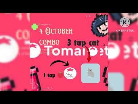 Tomarket daily secret code 4October 🍅|| Airdrop combo||#dailycombo #viralvideo #crypto #dailycombo