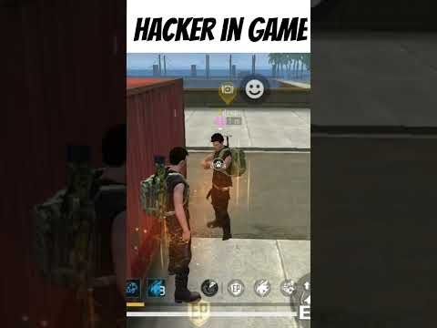 Hacker in my game🥵😵 #freefire #gaming