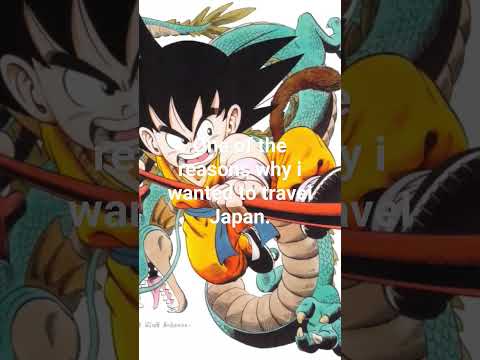 Dragonball your reason to travel japan #dailyvlog #anime #dragonball #shortvideo #shorts #manga