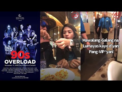 FoodTrip Overload Before The 90’s Overload Concert @ Solaire Resort & Casino | November 17, 2018