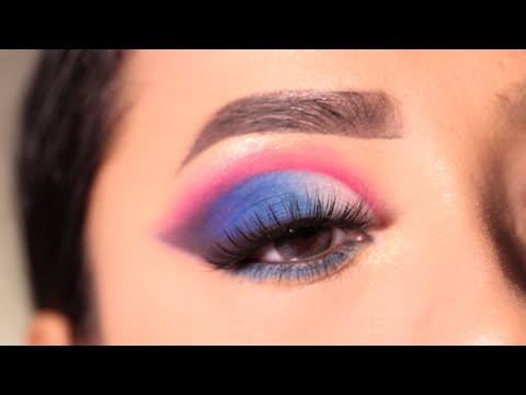 Blue cut crease Eyeshadow Tutorial || Party/Bridal Eyeshadow Look || Shilpa