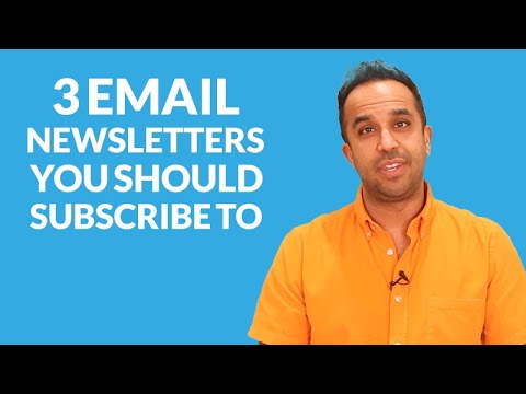 3 Email Newsletters You Should Subscribe To