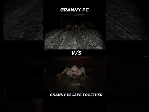 Granny Old V/s New Bed Jumpscare💀 #granny #viralshorts #evolution #dangerop