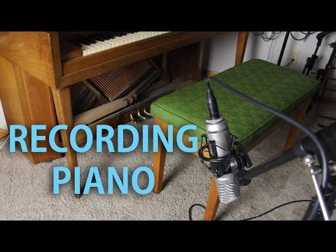 Recording Upright Piano: Condenser Mic Placement