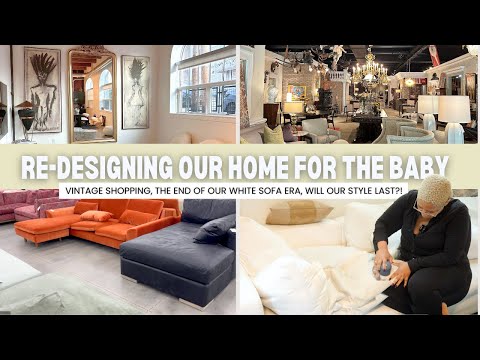 Will Our Style Hold Up to A Baby? | VLOG Giving Away Furniture, Redecorating, & Antiquing