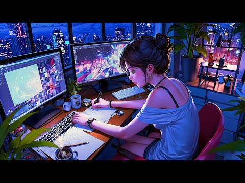 Chill Lofi 🎧 Music Study, Gaming, Work & Relaxing 🍀 Peaceful Vibes, Reading with me..