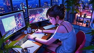 Chill Lofi 🎧 Music Study, Gaming, Work & Relaxing 🍀 Peaceful Vibes, Reading with me..