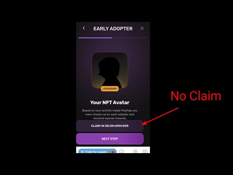 Pixel Tap NFT Avatar Not Claim | Pixelvers NFT Airdrop Withdrawal pixeltap NFT claim Wallet  connect