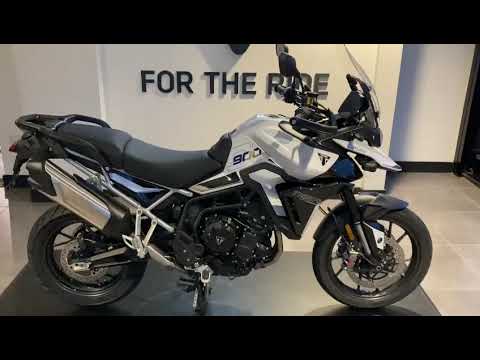 Triumph Tiger GT Pro finished in Snowdonia White / Sapphire Black