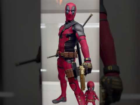 BEST HOT TOYS DEADPOOL FIGURE EVER!!! #shorts #deadpool #mcu #marvel #deadpoolandwolverine #hottoys