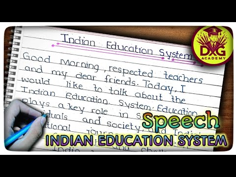 Speech on Indian education system | Indian education system | Indian education system |