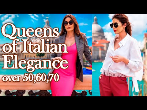 Queens of Italian Elegance over 50,60,70 #springoutfits #whatarepeoplewearing #italyfashion