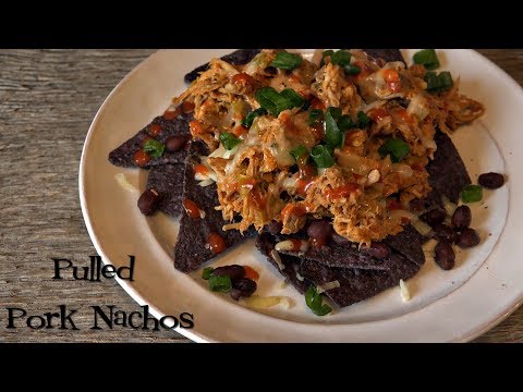 Pulled Pork Nachos - Nacho mama's dinner!