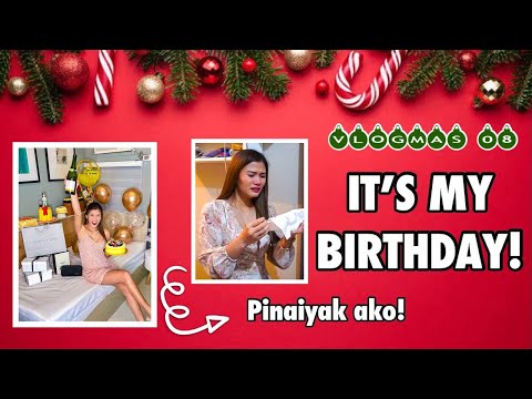 VLOGMAS 8: MY BIRTHDAY CELEBRATION! | Jen Barangan