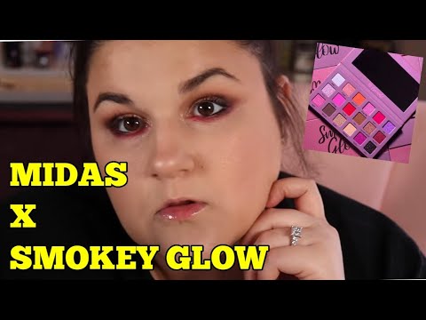 Talktorial Tuesday! Playing with the Midas Cosmetics and Smokey Glow Palette!