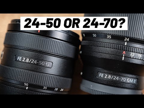 Sony 24-50 F2.8 vs Sony 24-70 F2.8 // Which should you buy?