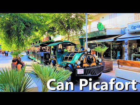 Can Picafort Walking Tour | Mallorca | Spain 4k