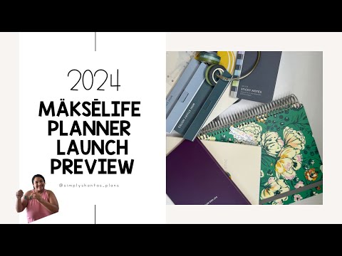 2024 | Mäksēlife Planner Launch Preview